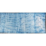 Organic Cotton Sarong Hand Dyed Natural Indigo Shibori