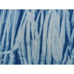 Organic Cotton Sarong Hand Dyed Natural Indigo Shibori