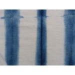 Organic Cotton Sarong Hand Dyed Natural Indigo Shibori