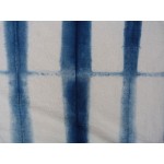 Organic Cotton Sarong Hand Dyed Natural Indigo Shibori