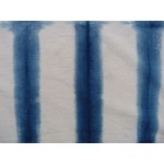 Organic Cotton Sarong Hand Dyed Natural Indigo Shibori