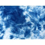 Organic Cotton Sarong Hand Dyed Natural Indigo Shibori