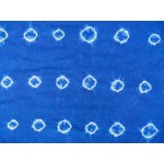 Cotton Sarong Hand Dyed Natural Indigo Shibori