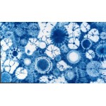 Cotton Sarong Hand Dyed Natural Indigo Shibori