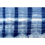 Organic Cotton Sarong Hand Dyed Natural Indigo Shibori