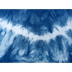 Cotton Sarong Hand Dyed Natural Indigo Shibori