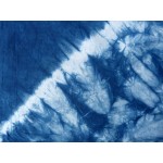 Cotton Sarong Hand Dyed Natural Indigo Shibori