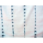 Organic Cotton Sarong Hand Dyed Natural Indigo Shibori