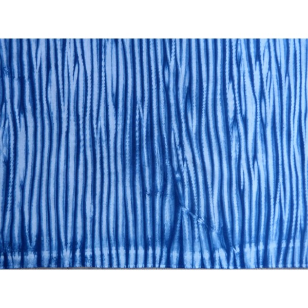 Cotton Sarong Hand Dyed Natural Indigo Shibori