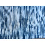 Cotton Sarong Hand Dyed Natural Indigo Shibori