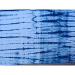 Cotton Sarong Hand Dyed Natural Indigo Shibori