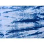 Cotton Sarong Hand Dyed Natural Indigo Shibori