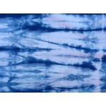 Cotton Sarong Hand Dyed Natural Indigo Shibori