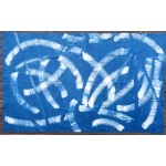 Cotton Sarong Hand Dyed Natural Indigo Batik