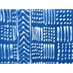 Cotton Sarong Hand Dyed Natural Indigo Batik