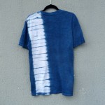 Indigo Dyed Shibori T-Shirt