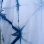 Indigo Dyed Shibori T-Shirt