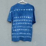 Indigo Dyed Shibori T-Shirt