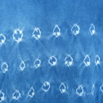 Indigo Dyed Shibori T-Shirt