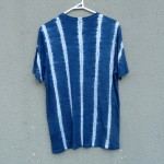 Indigo Dyed Shibori T-Shirt