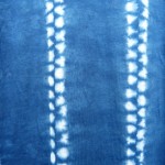 Indigo Dyed Shibori T-Shirt