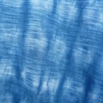 Indigo Dyed Shibori T-Shirt