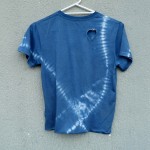 Indigo Dyed Shibori T-Shirt