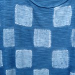 Indigo Dyed Shibori T-Shirt