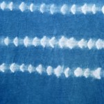 Indigo Dyed Shibori T-Shirt