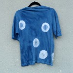 Indigo Dyed Shibori T-Shirt