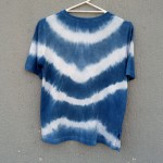 Indigo Dyed Shibori T-Shirt