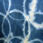 Indigo Dyed Shibori T-Shirt