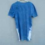 Indigo Dyed Shibori T-Shirt