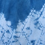 Indigo Dyed Shibori T-Shirt