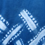 Indigo Dyed Shibori T-Shirt