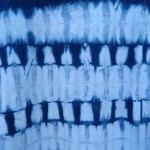 Indigo Dyed Shibori T-Shirt