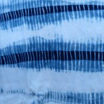 Indigo Dyed Shibori T-Shirt