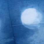 Indigo Dyed Shibori T-Shirt