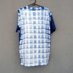 Indigo Dyed Shibori T-Shirt