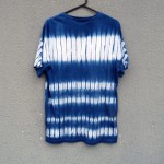 Indigo Dyed Shibori T-Shirt