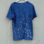 Indigo Dyed Batik T-Shirt