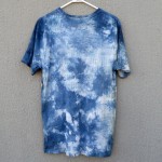 Indigo Dyed Shibori T-Shirt