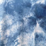 Indigo Dyed Shibori T-Shirt