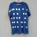 Indigo Dyed Shibori T-Shirt