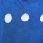 Indigo Dyed Shibori T-Shirt