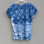 Peter Alexander brand Indigo Dyed Shibori T-Shirt