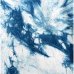 Zara brand Indigo Dyed Shibori T-Shirt