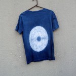 Indigo Dyed Shibori T-Shirt