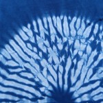 Indigo Dyed Shibori T-Shirt