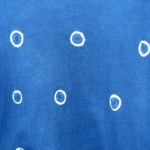 Indigo Dyed Shibori T-Shirt